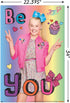 Trends International JoJo Siwa - Be You Wall Poster, 22.375" x 34", Poster & Mount Bundle...