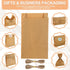 Fulmoon Soap Paper Bags, 5'' x 8'' Kraft Paper Bags for Packaging Soap Wrappers with 394 Inch Jute Ropes for Soap Making Candy Lipstick Gift Craft...