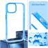 JJGoo Compatiable with iPhone 13 Pro max Case Clear, Transparent Shockproof Phone Case, Slim Anti-Scratch Hard PC Back Protective Cover Bumper, Tr...
