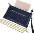 YALUXE Genuine Leather Wristlet Handbags Purses Cell Phone Pocket Clutch Wallet Crossbody Bags for Women...