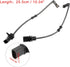 X AUTOHAUX 2pcs Car Rear Brake Pad Wear Sensor 2 Pins for Audi A7 Quattro 2012-2017 4H0615121H...