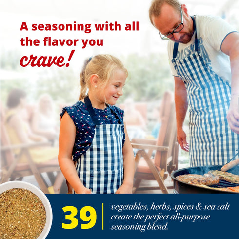 Spike Seasoning, Original Gourmet Magic Seasoning Salt Blend - Seasonings and Spices for Cooking, Popcorn Seasoning, All-Purpose Seasoning for Mor...