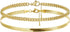MIDEEO Herringbone Chain Anklet for Women 14K Gold Filled Flat Snake Chain Anklet Dainty Simple Layering Cuban Snake Ankle Bracelet Summer Trendy ...