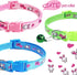 Jecikelon 6 PCS Puppy Collars Adjustable Pup Collar for XSmall Pet Dog Polyester Cat Collar with Bell Basic Collar for Extra Small Dogs (Small, Bu...