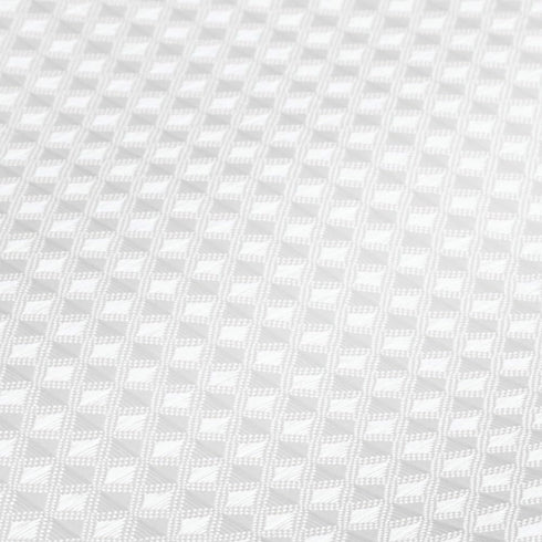 InterDesign 96-Inch Carlton Spa Long Shower Curtain, White...