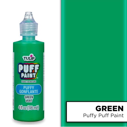 Tulip Puff Fabric Paint 3D, 4 fl oz, Green...