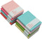 Yansanido 8 Pcs 3 Inch x 4 Inch 96 Sheets (192 Pages) Pocket Notebook with PU Leather Case Softcover for School and Office Supplies Color Random...