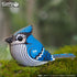 Eugy Blue Jay 3D Puzzle, 26 Piece Eco-Friendly Educational Toy Puzzles for Boys, Girls & Kids Ages 6+...