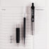 Retractable Black Ink Gel Pens, 10 Pack Quick Dry 0.5mm Fine Point Premium Rolling Ball Gel Pens Refillable for Office School Supply...