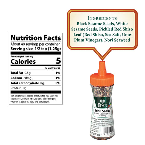 Eden Foods Furikake Shake, 2.1 oz...