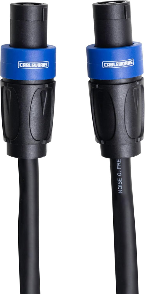 Cableworks By Gator Cases Composer Series Deluxe 3 Foot Twist Lock Connector to Twist Lock Connector Speaker Cable; (GCWC-SPK-03-2TL)......