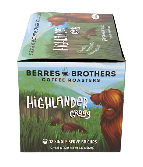 Berres Brothers Highlander Grogg Coffee K Cups K Pods 12 Count Single Serve Pods for Keurig K Cups Coffee Makers, Flavored Medium Roast Coffee...