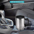 GOTOTOP Car Heating Cup 12V 450ML Electric Car Kettle Portable Stainless Steel Cigarette Lighter Heating Drinking Cup Heated Travel Mug Electric T...