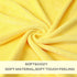 JIAHANNHA Yellow Fleece Throw Blanket 50"x60" for Adults, Super Soft Cozy Plush Velvet Throw Blanket for Couch Sofa Bed,Warm and Lightweight...