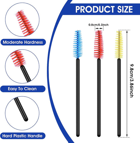 Prasacco 18 PCS Hummingbird Feeder Parts Cleaning Brushes Mini Nylon Cleaning Brushes Set Small Cleaner Brush for Bottles, Tubes, Jars, Bird Feede...