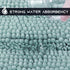 NICETOWN Bath Mats Shower Rugs Slip-Resistant Extra Absorbent Soft and Fluffy Thick Bath Mats, Non-Slip Microfiber Shag Floor Mats, Dry Fast Water...