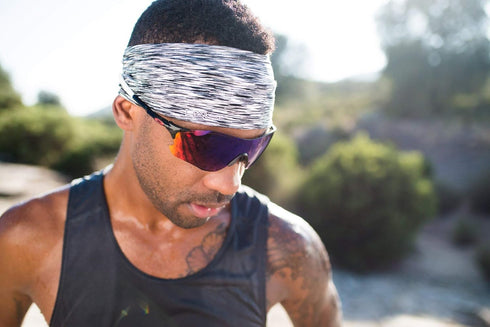Halo Headband Bandit - 4" Wide Pullover Sweatband for Both Women and Men...
