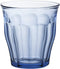 Duralex Made in France Picardie Marine Glass Tumbler Drinking Glasses, 7.75 ounce - Set of 6, Marine Blue...