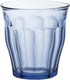 Duralex Made in France Picardie Marine Glass Tumbler Drinking Glasses, 7.75 ounce - Set of 6, Marine Blue...