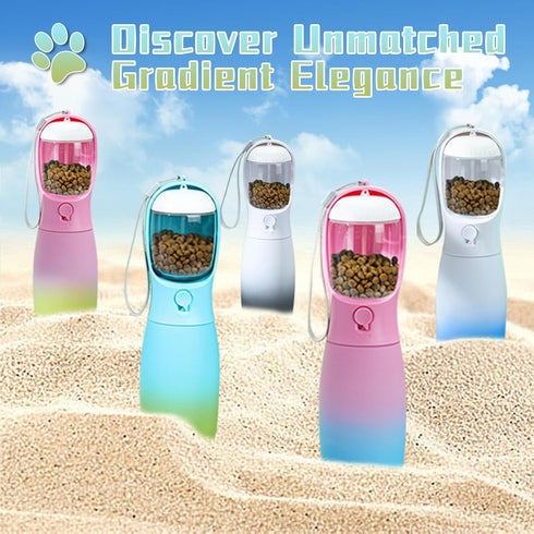 Travel Dog Water Bottles, Portable Dog Essentials for Outdoor, Trendy Dog Accessories for Small Medium Large Dogs, Food Grade Dog Water Bowl Dispe...