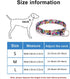 Martingale Dog Collar - No-Pull Training Collar with Flower Multicolor Cute Patterns and Slidable Stop Ring (L, Skull)...