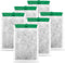 6 Pack Aquarium Filter Cartridge Compatible with Whisper Power Filters,Medium Replacement Filter Cartridges Bio-Bag for 10i/PF10/IQ10...