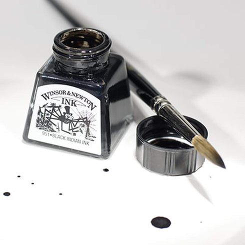 Winsor & Newton Specialty Ink, Black, 14ml Bottle...