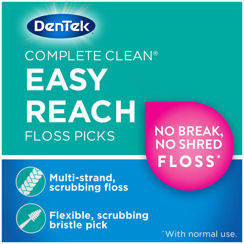 DenTek Comfort Clean Sensitive Gums Floss Picks, 75 Count (pack of 6)...