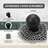 Cast Iron Scrubber with Pan Scraper, 316 Chainmail Scrubber, Upgraded Chain Mail Scrubber Sponge, Cast Iron Cleaner for Grill Pan Skillet Wok Carb...