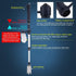 Ejoyous Fish Gravel Cleaner Electric Aquarium Pump Filter Water Changer Fish Cleaning Changing Tools...
