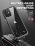 SUPCASE Unicorn Beetle Style Series Case Designed for iPhone 12 Mini (2020 Release) 5.4 Inch , Premium Hybrid Protective Clear Case (Black)...