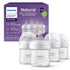 Philips Avent Natural Baby Bottles with Natural Response Nipples (Slow Flow, Flow 2), 4oz, 4-Pack, SCY900/04...