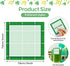 9 Pieces St. Patrick's Day Plaid Sticky Notes Green St. Patrick's Day Plaid Note Pads Self-Adhesive Irish Memo Notes for School Office Home Suppli...