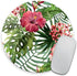 Mouse Pad Mousepad Tropical Leaves Print Mouse Mat Mouse Pad Office Mousemat Round Mousemat Hawaii Hawaiian Tropical Palm Print Mousepad...