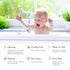 SoCal Suds & Company - 2-in-1 Organic Foaming Shampoo & Body Wash - Gentle Botanical Baby Wash and Shampoo for Sensitive Skin Bath - Nourishing So...
