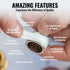 PTFE Plumbers Water Sealant Thread Tape 460" Length 1/2" Width White 5 Pack Perfect for Shower Heads and Pipe Threads...