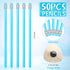 Tinlade 50 Pcs Triangular Grip Pencils Wedding Pencils HB Graphite Pencil Pack Wood Pencils with Eraser for School Drawing Sketching Bridal Baby S...