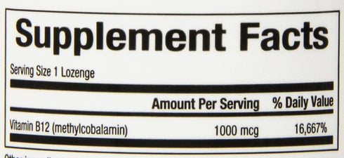 Bioclinic Naturals - B12 Methylcobalamin 1000 mcg 60 loz...