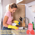 Heart Shaped Non-Scratch Scrub Sponge, Dual-Sided Cleaning Kitchen Sponge and Scrubber for Washing Dishes, Pots & Pans and Household Cleaning Supp...