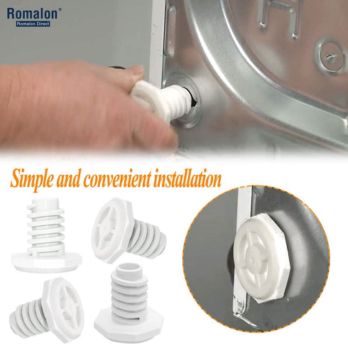 W10869845 Dryer Stacking Kit by Romalon Fit for Whirl-pool Washer And Dryer Replace Number W10298318RP,1862761, 52774, AH3407625 By Romalon