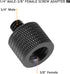 4 Pcs Camera Screw Adapter Thread 1/4" Male to 3/8" Female and 3/8" Male to 1/4" Female Adapter Set for Camera Monitor, Tripod, Mount...