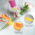 5PCS Rose Thorn Tools Rose Leaf Thorn Strippers with a Rose Pruning Shears and Garden Rose Gloves Pink1...