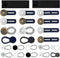 24 Pcs Extender Button Set, Flexible Adjustable Elastic Waist Extender Button, Invisible Collar Neck Extenders, No-Sew Extend Buttons for Women an...