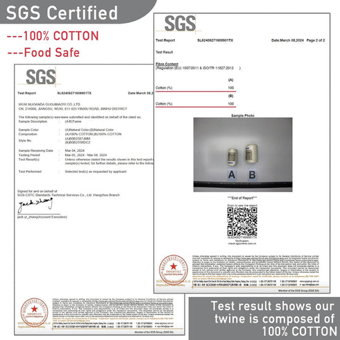 XKDOUS 476ft Butchers Cooking Twine, 100% Cotton Kitchen Twine String, 2mm Cotton Twine for Roasting, Trussing Poultry, Baking & Crafting...