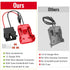 Power Wheels Adapter for Milwaukee M18 Battery with Wire Harness Connector Compatible with Fisher-Price 12 Volt Power Wheels, 12AWG Wire with 40A ...