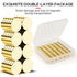Gold Fridge Magnets 120 Pcs, 10x3mm Small Rare Earth Magnets Tiny Neodymium Office Magnets for Refrigerator, Muti-use Mini Strong Circular Magnets...