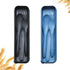 Reusable Travel Utensils Set with Case, 2 Sets Wheat Straw Portable Plastic Fork Spoons Knife Camping Cutlery, Eco-Friendly BPA Free Lunch Tablewa...