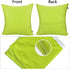 Thmyo 4-Pack 100% Cotton Comfortable Solid Decorative Throw Pillow Case, Square Cushion Cover Pillowcase Sublimation Blank Pillow Covers DIY Throw...