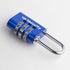 Combination Lock 3 Digit Small Padlock,Combo Lock, Luggage Lock for Travel, Waterproof Password Resettable Padlock for Gym Locker/Luggage/Gate/Cas...