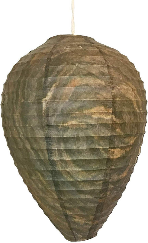Wasp Nest Decoy - 3 Pack- Eco Friendly Hanging Wasp Repellent...